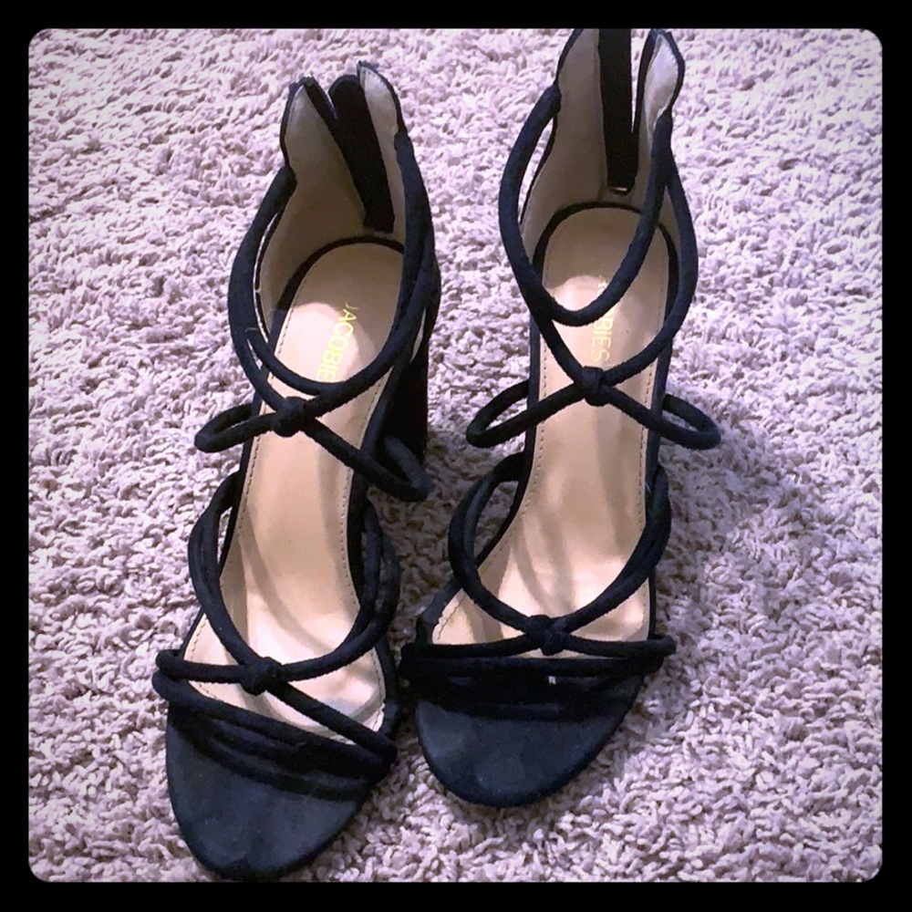 Navy blue size 7 heels